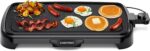 Chefman XL Electric Griddle with Removable Temperature Control, Immersible Flat Top Grill, Burger, Eggs, Pancake Griddle, Nonstick Extra Large Cooking Surface, Slide Out Drip Tray, 10 x 20 Inch - Image 2
