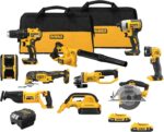 DEWALT 20V MAX Power Tool Combo Kit, 10 Tool Cordless Power Tool Set, 2 Batteries, Charger and 2 Bags Included, Dewalt Brushless Combo Kit (DCK1021D2) - Image 2