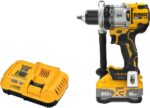 DEWALT 20V MAX XR 1/2 Inch Brushless Cordless Hammer Drill Kit with 8AH Battery and Charger, 3 Speed (DCD1007WW1) - Image 2