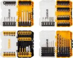 DEWALT Drill Bit Set, 21 Pc. Titanium Nitride Coated Pilot Point DEWALT Bit Set with Case for Wood, Metal and Plastic (DW1361) - Image 2
