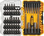 DEWALT Screwdriver Bit Set with Tough Case, 45-Piece (DW2166), Grey/Silver Screwdriving Set with Tough Case - Image 2
