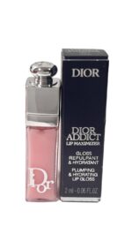 Dior Addict Lip Maximizer Lip Plumping Gloss # 001 PINK (MINI/SMALL/SAMPLE SIZE/TRAVEL SIZE) 2 ml / 0.06 fl oz- (NOTE THIS IS VERY SMALL) - 0106 - Image 2