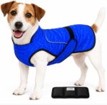 Dog Cooling Vest with Ice Pack & Cooling Collar, Blue Aqua, S | Maximum cooling support, size-matched ice packs, cooling around neck and body, UV protection, sizes to suit most dogs - Image 2
