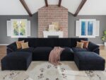 EASE MOOSE Oversized Modular Sectional Sofa, FSC Certified Extra Large U Shape Sectional Cloud Couch,Comfty Deep Modular Sofa with Ottoman - Image 2