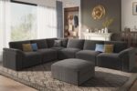 EASE MOOSE Oversized Sectional Modular Sofa,FSC Certified Large L Shape Sectional Couch Wide Deep Seat Modular Cloud Couch,Removable Cover - Image 2