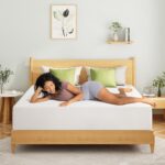 EGOHOME 12 Inch Queen Mattress, Memory Foam Mattress in a Box with Cooling Green Tea Gel, Relieve Pressure with Medium Firm Support, CertiPUR-US Certified, 80''L x 60''W, White - Image 2