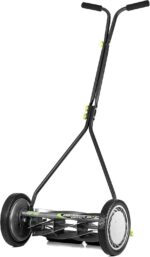 Earthwise 1715-16EW 16-Inch 7-Blade Push Reel Lawn Mower, Grey - Image 2