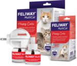 FELIWAY MultiCat Cat Calming Diffuser Kit and 1 Pack Refill – Helps Reduce Fighting, Tension and Aggression Between Cats Due to Stress – 30‑Day Cat Pheromone Plug in Diffuser for Multi‑Cat Homes - Image 2
