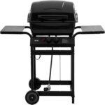 Feasto 2 Burner Propane Gas Grill with 26,500 BTUs Output, Porcelain-Enamel Main Body and Lid, Propane BBQ Grill with Warming Rack & Side Tables for Patio, Backyard, Poolside Gatherings - Image 2