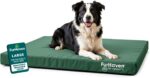 Furhaven Water-Resistant Orthopedic Dog Bed for Large/Medium Dogs w/ Removable Washable Cover, For Dogs Up to 55 lbs - Indoor/Outdoor Logo Print Oxford Polycanvas Mattress - Forest, Large - Image 2