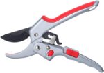 Garden clippers, premium Germany pruners, Work 3 times easier, professional ratchet pruning shears, cutting rose, flower, hedge, stem, tree, Sharp gardening scissors, Arthritis weak hand snips - Image 2