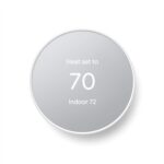 Google Nest Thermostat - Smart Thermostat for Home - Programmable Wifi Thermostat - Snow (Renewed) - Image 2