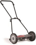 Great States 815-18 18-Inch 5-Blade Push Reel Lawn Mower, 18-Inch, 5-Blade, Grey - Image 2