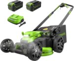 Greenworks 40V 25" Brushless Cordless (Self-Propelled) Lawn Mower (75+ Compatible Tools), (2) 4.0Ah Batteries and Dual Port Rapid Charger Included - Image 2