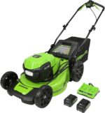 Greenworks 48V (24V x 2) 21" Brushless Cordless (Self-Propelled) Lawn Mower (LED Headlight), (2) 5.0Ah Batteries and Dual Port Rapid Charger Included (200+ Compatible Tools) - Image 2