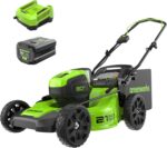 Greenworks 80V 21" Brushless Cordless (Push) Lawn Mower (75+ Compatible Tools), 4.0Ah Battery and 60 Minute Rapid Charger Included - Image 2