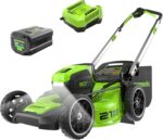 Greenworks 80V 21" Cordless Push Lawn Mower – Brushless Motor, LED Lights, 4.0Ah Battery & Rapid Charger (75+ Compatible Tools) - Image 2