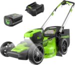 Greenworks 80V 21" Self-Propelled Cordless Lawn Mower – Brushless Motor, LED Lights, 4.0Ah Battery & Rapid Charger (75+ Compatible Tools) - Image 2