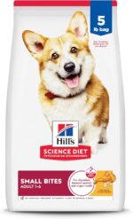Hill's Science Diet Adult 1-6 Small Bites Dry Dog Food, Chicken & Barley, 5 lb. Bag - Image 2