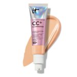 IT Cosmetics CC+ Cream Illumination (Medium) - Radiant Full Coverage Foundation With SPF 50+, Color Corrector & Hydrating Anti-Aging Serum, Hydrolyzed Collagen + Peptides - 1.08 fl oz - Image 2