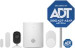 Indoor Camera Kit, DIY Home Security System with 2K Indoor Security Camera, Door/Window Sensor, Motion Detector, Night Vision, Two-Way Audio, Pet-Friendly Camera, ADT+ App Control - Image 2