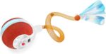 Jkanti Interactive Cat Toys for Indoor Cats,The 3rd Generation Agile Moving Cat Ball with Elastic Mesh Tail,Automatic Kitten Toys for Bored Indoor Cats,Motion Activated (Orange) - Image 2