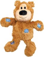 KONG Wild Knots Bears - Durable Dog Toys with Internal Knotted Ropes and Minimal Stuffing for Less Mess (Assorted Colors) (Medium/Large) - Image 2
