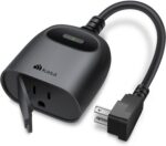 Kasa Outdoor Smart Plug, Smart Home Wi-Fi Outlet Timer, Max Load 15A/1875W, IP64 Weather Resistance, Compatible with Alexa, Google Home & SmartThings, No Hub Required, ETL Certified(KP401) - Image 2
