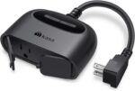 Kasa Outdoor Smart Plug, Smart Home Wi-Fi Outlet with 2 Sockets, IP64 Weather Resistance, Compatible with Alexa, Google Home & IFTTT, No Hub Required, ETL Certified(EP40), Black - Image 2