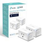 Kasa Smart Plug, Matter Compatible, Energy Monitoring, Compact Design, 15A/1800W Max, Super Easy Setup, Works with Apple Home, Alexa & Google Home, UL Certified, 2.4G Wi-Fi Only, White, KP125M(2-Pack) - Image 2