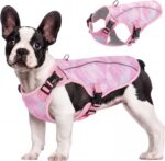 Kuoser Dog Cooling Vest for Dogs, Lightweight Cooling Shirt for Small Medium Large Dogs, Adjustable Pet Cooler Jacket with Reflective Stripe, UV Protection Pet Harness T-Shirt for Summer Outdoor - Image 2