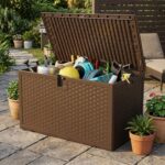 Large 130 Gallon Outdoor Storage Box, Waterproof & Lockable Outdoor Deck Box for Garden Tools, Pool Accessories & Cushions - Image 2