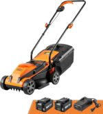 LawnMaster CLM2413A Cordless 13-Inch Lawn Mower 24V Max with 2X4.0Ah Battery and a Charger - Image 2
