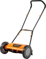 LawnMaster LMRM1602 Push Reel Lawn Mower 16-Inch 5-Blade - Image 2