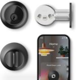 Level Lock Pro - World’s Smallest, Fastest, Innovative Smart Lock - Matter-Over-Thread Deadbolt Plus Apple Home Key - Keyless & Remote Access via Apple, Alexa, Google Home, SmartThings (Matte Black) - Image 2