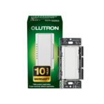 Lutron Maestro LED+ Dimmer Switch for Dimmable LED, Halogen and Incandescent Bulbs, 150W/Single-Pole or Multi-Location, MACL-153M-WH, White - Image 2