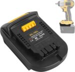 MIL18DL Battery Adapter Converter Compatible with Milwaukee 18V Lithium Batteries Convert to Dewalt's 20V Lithium Batteries, Fits Dewalt 20V Cordless Tools(Not Made in Milwaukee or Dewalt) - Image 2