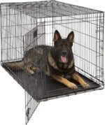 MidWest Homes for Pets 48-Inch LifeStages Crate for Extra-Large Breeds, 90-110 lbs, Single Door Folding Dog Crate with Divider Panel, Leak-Proof Tray & Secure Latch, Heavy-Duty & Easy to Assemble - Image 2