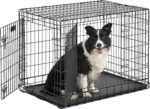 MidWest Homes for Pets Ultima Pro Heavy-Duty 36-Inch Dog Crate, Ultra-Strong Steel Double Door Pet Cage for Medium to Large Breeds, Accessories Included - Image 2