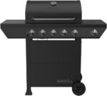 Nexgrill 5-Burner Gas Grill with Side Burner, 67,000 BTUs, 618 SQ. In. Cooking Area, Propane BBQ Grill with Stainless Steel Panel for Outdoor Cooking, Patios, and More - 720-1142 - Image 2