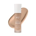 No7 Lift & Luminate Triple Action Serum Foundation - Liquid Makeup with SPF 15 for a Dewy, Glowy Base - Radiant Formula for Mature Skin - Cool Ivory (1 Fl Oz) - Image 2
