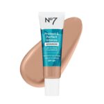 No7 Protect & Perfect Advanced All in One Foundation - Cool Beige - Age Defying Foundation Makeup with SPF 50 - Makeup Base Cream Helps to Reduces Redness & Blurs Visible Pores (30ml) - Image 2