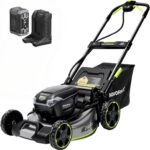 NovorikX 60V 5Ah Self-Propelled Electric Cordless Lawn Mower with 5.0Ah Battery 21-Inch, Brushless Mower for Large Yards, LED Headlight, Rapid Charger 3-in-1 Versatility Obsidian Series - Image 2