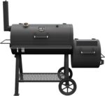 Oklahoma Joe's Highland Offset Charcoal Smoker and Grill with 900 sq. in. Cooking Area in Black - Image 2