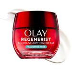 Olay Face Moisturizer, Regenerist Micro-Sculpting Cream for Women, Fragrance-Free - Anti-Aging, Anti-Wrinkle, Firming Skin Care - Triple Collagen Cream, Peptide, Hyaluronic Acid, Niacinamide, 1.7oz - Image 2
