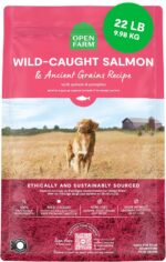 Open Farm, Ancient Grains Dry Dog Food, Protein-Rich & Nutrient Dense, 90% Animal Protein Mixed with Non-GMO Fruits, Veggies and Superfoods, Wild Caught Salmon Recipe, 22lb Bag - Image 2