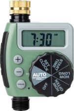 Orbit One Outlet Single-Dial Hose Faucet Timer - Easy Programmable - For Garden Watering System - LCD Hose Timer with Adjustable Watering Schedule - 62056 - Image 2