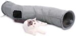 PAWZ Road Cat Tunnel Collapsible S Shape Cat Tunnels for Indoor Cats Cat Play Tube 51 Inches Long 10.5 Inches in Diameter - Image 2