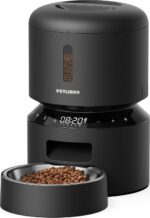 PETLIBRO Automatic Cat Feeder – 3L Programmable Pet Food Dispenser with Airtight Storage, Timed Portion Control, Voice Meal Call & Dual Power Supply, Clog-Free Healthy Feeding for Cats & Small Dogs - Image 2