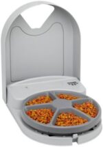 PetSafe Automatic Dog Feeder, 5 Meals, 40 oz Capacity, Plastic, for Dry Food, Multiple Pets - Image 2